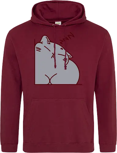 Graue Katze schläft