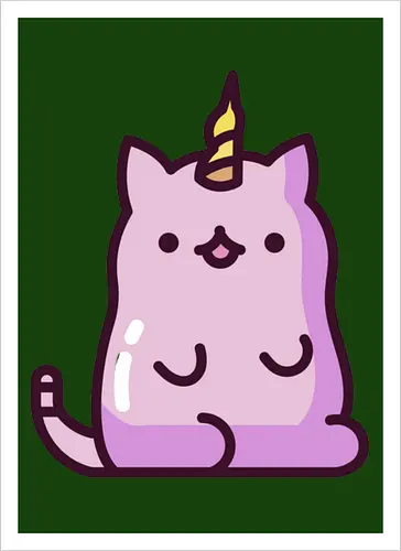 Niedliche Einhornkatze