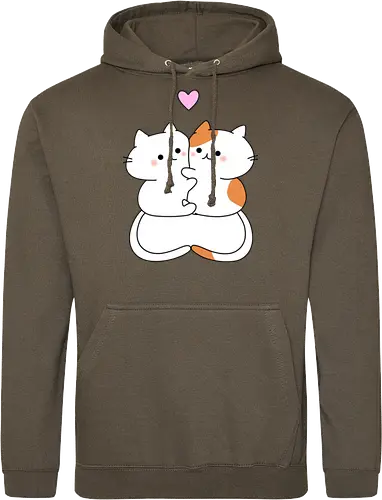 Katzen lieben Umarmungen