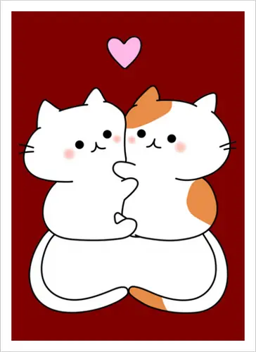 Katzen lieben Umarmungen