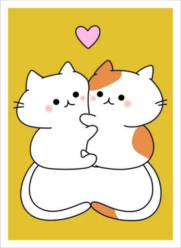 Katzen lieben Umarmungen