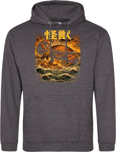 Japanischer Meeresdrache Kaiju Art