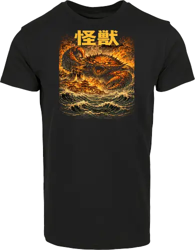 Japanischer Meeresdrache Kaiju Art