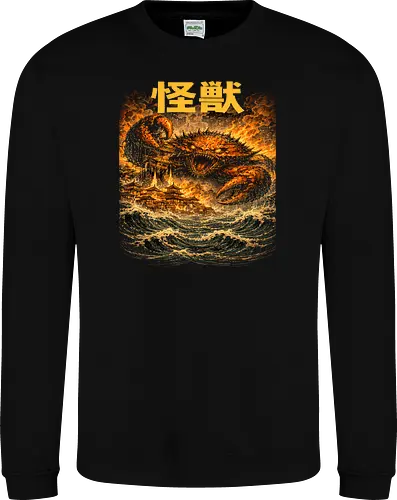 Japanischer Meeresdrache Kaiju Art