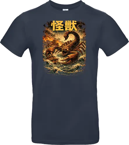 Gigantischer Skorpion Kaiju Monster