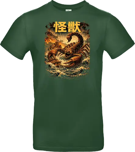 Gigantischer Skorpion Kaiju Monster