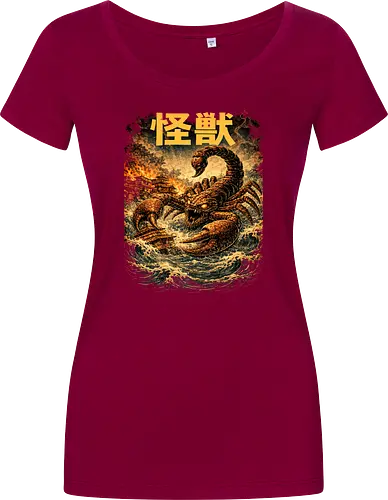 Gigantischer Skorpion Kaiju Monster