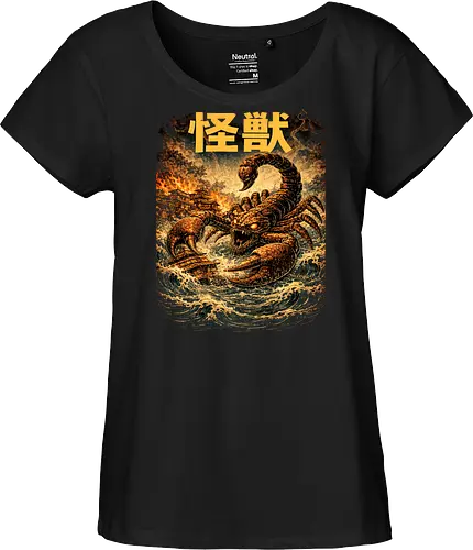 Gigantischer Skorpion Kaiju Monster