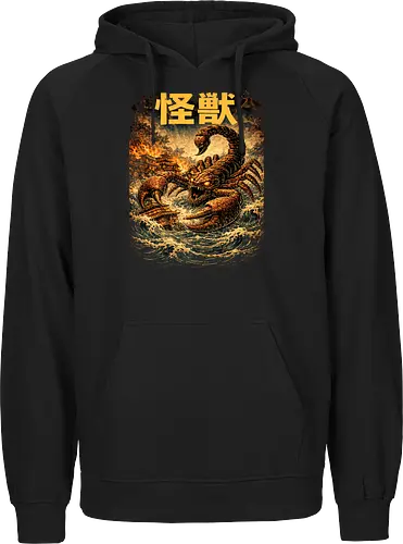 Gigantischer Skorpion Kaiju Monster