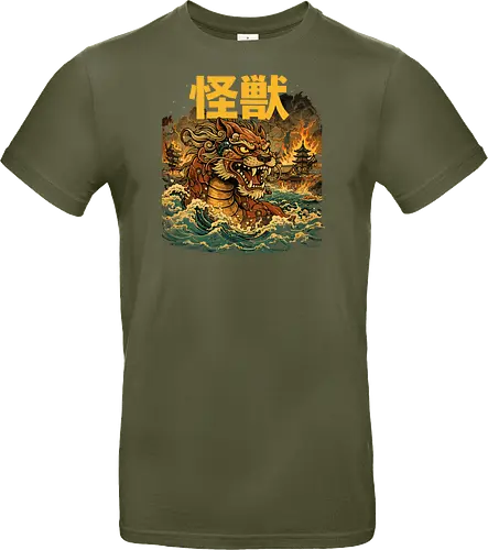 Japanischer Löwendrache Kaiju