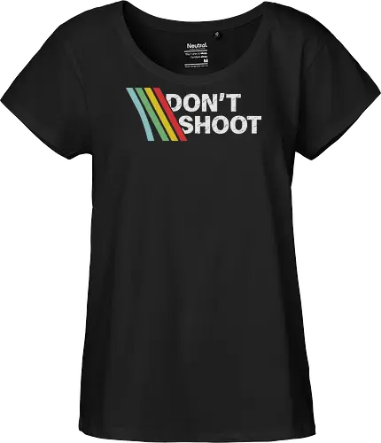 Don't Shoot T-Shirt - Retro Arcade Gamer Tee