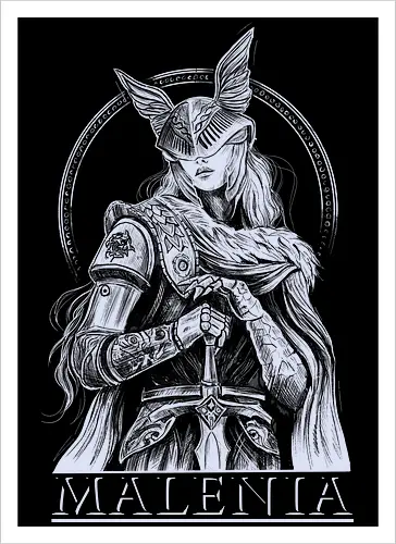 EldenRing Malenia T-Shirt, Gamer Gift