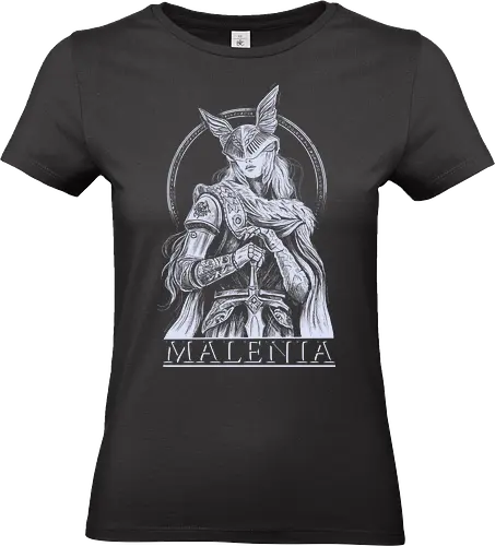 EldenRing Malenia T-Shirt, Gamer Gift - miquella shirt, heavy metal shirt, radahn tee, Soulslike, fantasy art, soulsborne, starscourge, radahn festival, tarnished, elden shirt radahn, elden ring tee, gaming tee, radahn - Standard T-Shirt (Women)