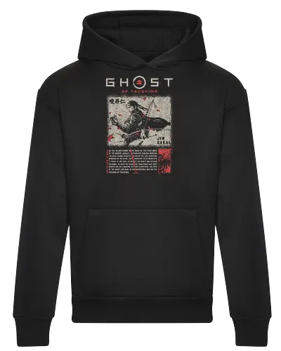 Ghost of Tsushima T-Shirt, Jin Sakai Samurai Design