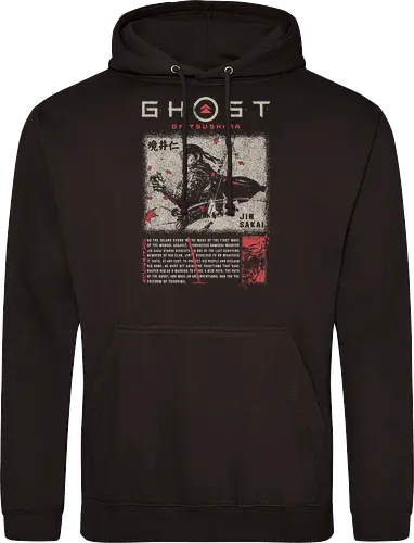 Ghost of Tsushima T-Shirt, Jin Sakai Samurai Design