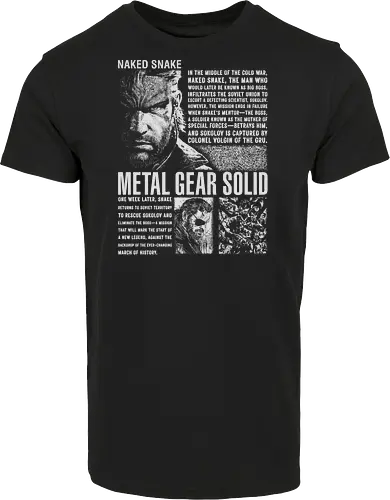 Metal Gear Solid Unisex Tee, Metal Gear Solid T-shirts, Big Boss Shirt