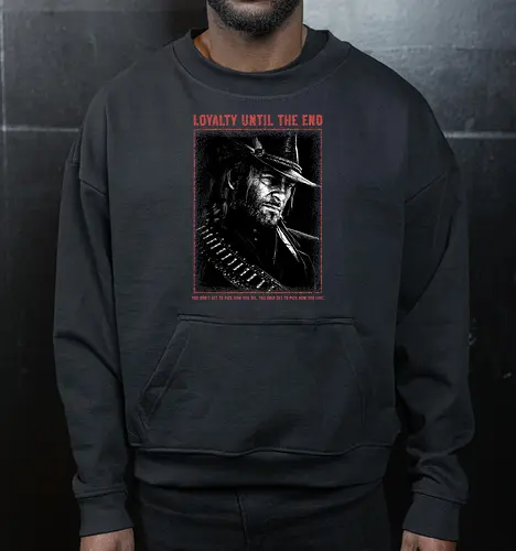 Artur Morgan Shirt, Outlaw Cowboy Graphic T-Shirt – Western Gunslinger