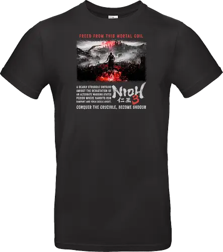 Nioh 3 Shirt | RPG Gamer gift, Unisex Softstyle T-Shirt | Comfortable Gaming Tee