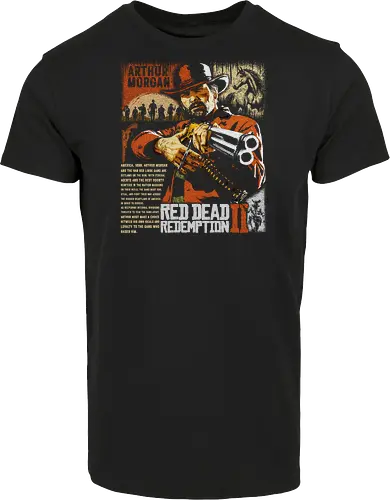 Outlaw Cowboy Graphic T-Shirt – Red Dead Redemption Tee