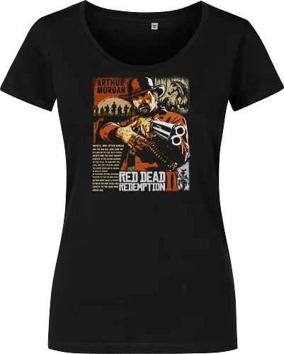 Outlaw Cowboy Graphic T-Shirt – Red Dead Redemption Tee