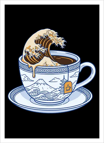 The Great Wave of Tea