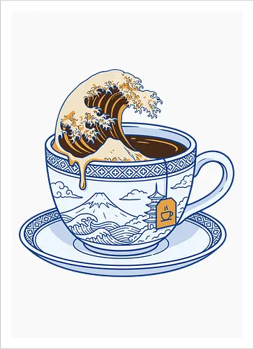The Great Wave of Tea