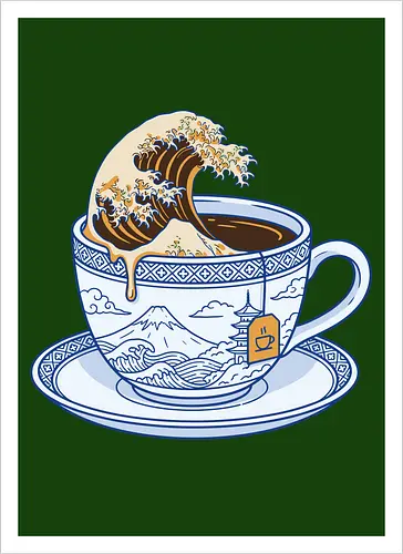 The Great Wave of Tea