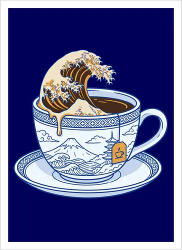 The Great Wave of Tea