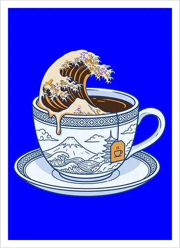 The Great Wave of Tea