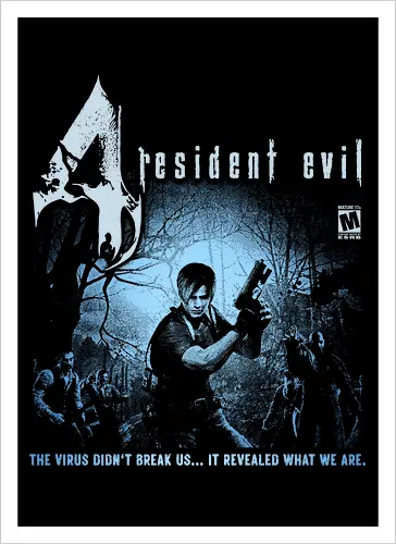 Evil 4, Horror Video Game Movie T-Shirt