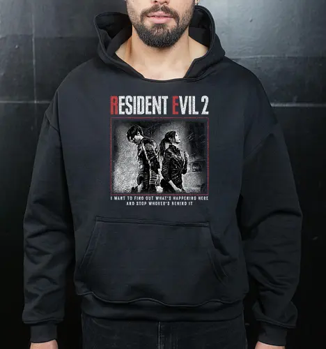 Resident 2 Evil REMAKE Unisex T-shirt, Leon Kennedy Shirt