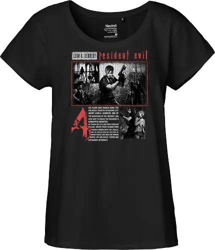 Resident 4 Evil Shirt, Leon Kennedy Tee, Vintage RE4 Remake Graphic, Horror Game
