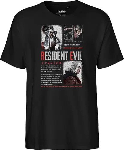 Leon Kennedy Requiem, Horror Video Game Movie T-Shirt