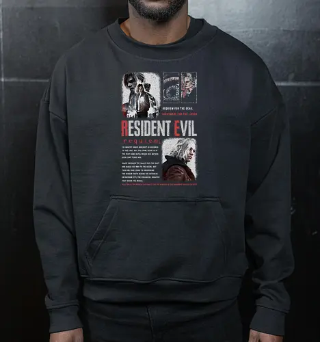 Leon Kennedy Requiem, Horror Video Game Movie T-Shirt