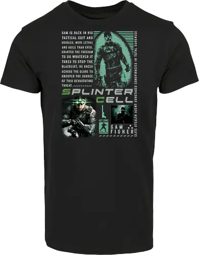 Splinter Cell T-shirt, Sam Fisher Shirt,