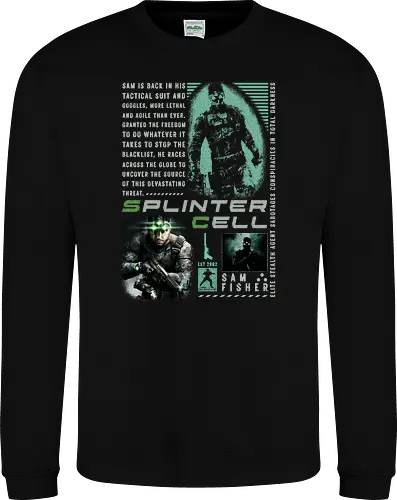 Splinter Cell T-shirt, Sam Fisher Shirt,