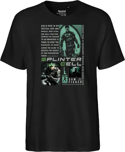 Splinter Cell T-shirt, Sam Fisher Shirt,