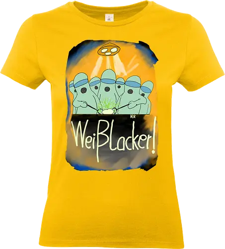 Weißlacker - Allgäu, albern, Käse - Standard T-Shirt (Women)