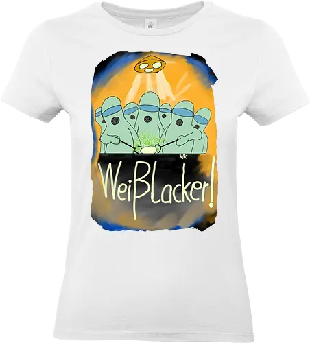 Weißlacker - Allgäu, albern, Käse - Standard T-Shirt (Women)