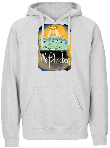 Weißlacker - Allgäu, albern, Käse - Fairtrade Hoodie