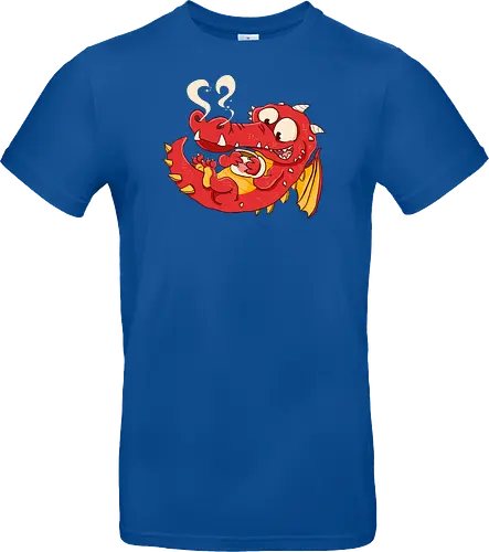 Kaffee Drache - Kaffee, Drache, Comic - Standard T-Shirt