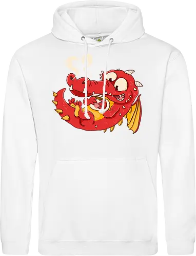 Kaffee Drache - Kaffee, Drache, Comic - Standard Hoodie