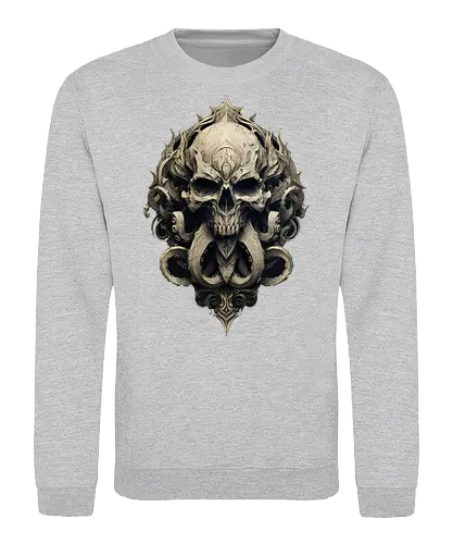 dark warlock - warlock, Pen and Paper, dungeons, d20 dice, dark mage, dragons, dungeon master, wizard, raveloft, dark skull, cthulhu, necromancer - Sweatshirt