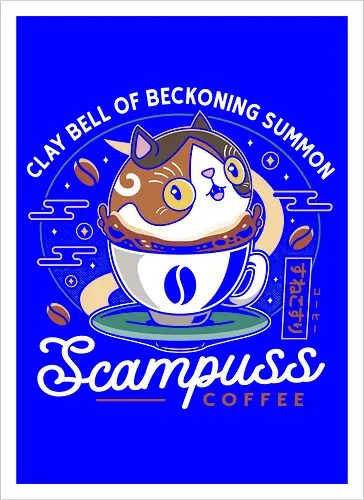 Scampuss Coffee Emblem
