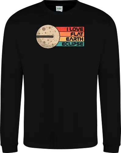 I Love Flat Earth Eclipse
