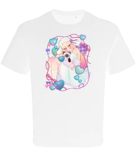 Kawaii Kaiwai - kawaii, anime, bisque doll, pastel - Oversize T-Shirt