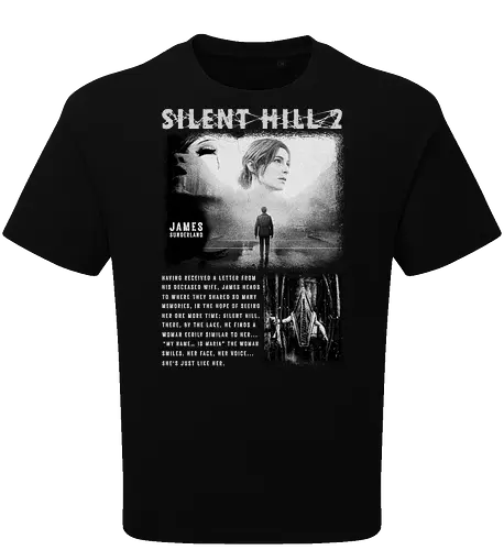 Vintage Silent 2 Hill T-Shirt, James Sunderland Bootleg Style