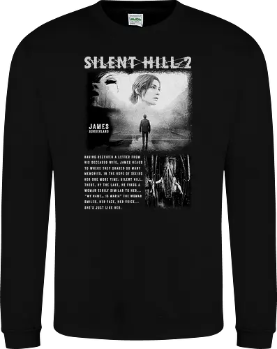 Vintage Silent 2 Hill T-Shirt, James Sunderland Bootleg Style