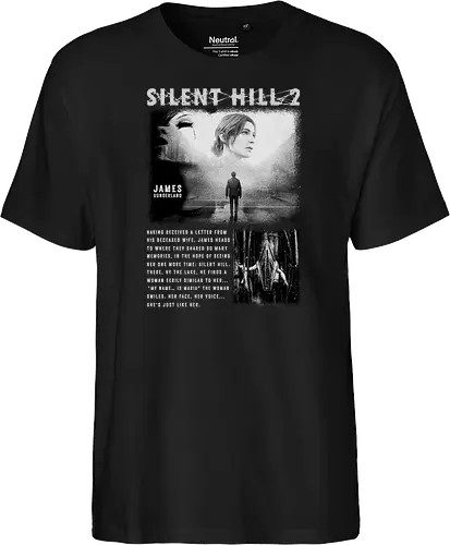Vintage Silent 2 Hill T-Shirt, James Sunderland Bootleg Style