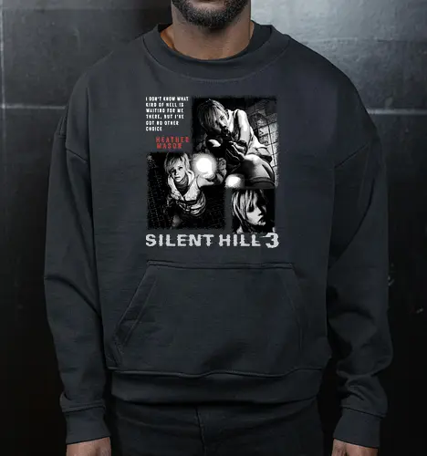 Vintage Silent 3 Hill Heather Mason T-Shirt, Bootleg Style